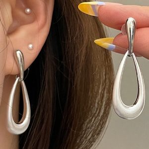 Urban Geometric  Dangle, Earrings, color:Silver|size:One-size, Stylewe