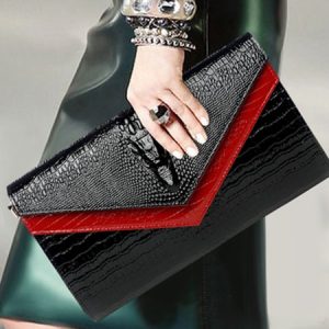 Urban Color Block Classic Backpack, Clutches, color:Red, Stylewe