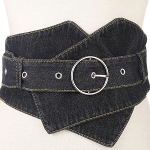 Urban Plain Belt, Belts, color:Black|size:One-size, Stylewe