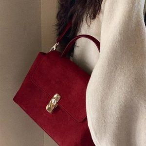 Elegant Shoulder Bag, Shoulder Bags, color:Red|size:One-size, Stylewe