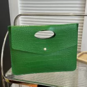 Pu Classic Backpack, Clutches, color:Green, Stylewe