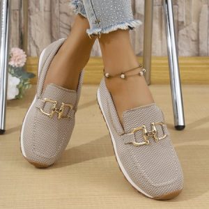 Casual Plain All Season Casual Shoes, JustFashionNow Sneakers, color:Khaki|size:43,