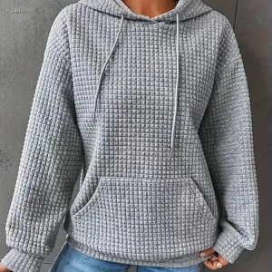 Casual Hoodie Plain Hoodie, Hoodies & Sweatshirts, color:Light Gray|size:3XL, catalog Noracora shop