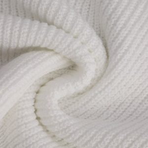 Daily Causal  Plain Buttoned Sweater, Sweaters, color:White|size:XXL, Stylewe