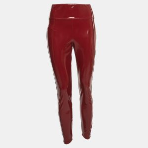 Heroine Sport Red Faux Leather Blade Leggings L, Clothing - Luxury Closet catalog