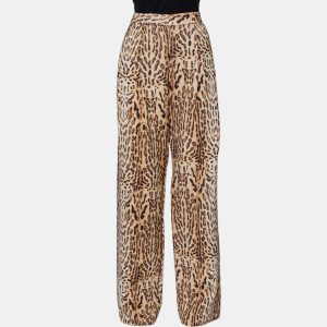 Adam Lippes Beige Animal Printed Wool Palazzo Pants S, Clothing - Luxury Closet catalog