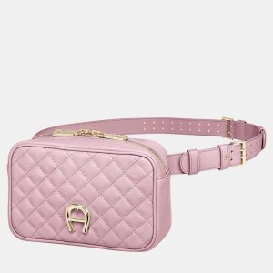 Aigner Light Mauve Fashion Coordinates Garda Belt Bag, Handbags - Luxury Closet