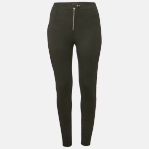 Alaia Black Stretch Gabardine High Waist Leggings XS, Clothing - Luxury Closet catalog