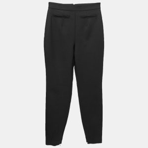 Alexander McQueen Black Wool Zip Trouser S, Clothing - Luxury Closet catalog