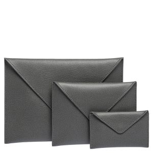 Audemars Piguet Grey Leather Pouch Set, Luggage Accessories - Luxury Closet