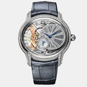 Audemars Piguet Millenary 77248BC.ZZ.A111CR.01 Manual Winding Diamond 18k White Gold Women's Wristwatch 39.5 mm, Watches - Luxury Closet catalog