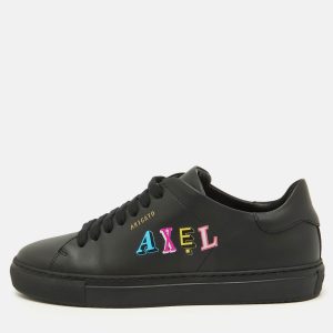 Axel Arigato Black Leather Logo Low Top Sneakers Size 39, Athletic Shoes & Sneakers - Luxury Closet