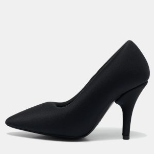 Balenciaga Black Spandex XL Pumps Size 39, Pumps - Luxury Closet