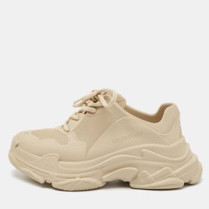 Balenciaga Beige Rubber Triple S Mold Sneakers Size 36, Athletic Shoes & Sneakers - Luxury Closet catalog