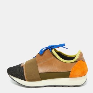 Balenciaga Multicolor Fabric and Leather Race Runner Sneakers Size 42, Athletic Shoes & Sneakers - Luxury Closet catalog