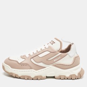 Bally Old Rose/white Leather Holden Sneakers Size 36, Athletic Shoes & Sneakers - Luxury Closet
