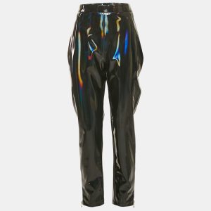 Balmain Black Iridescent Nylon Pants L, Clothing - Luxury Closet catalog