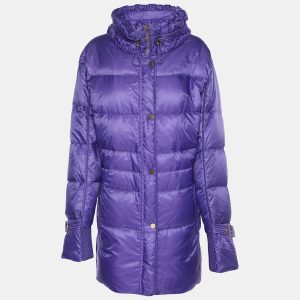 Basler Purple Nylon Puffer Buckle Drawstring Jacket XL, Coats & Jackets - Luxury Closet catalog