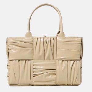 Bottega Veneta Leather Aero Tote Bag, Tote Handbags - Luxury Closet
