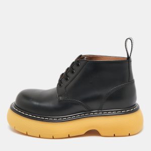 Bottega Veneta Black Leather The Bounce Ankle Boots Size 37, Boots - Luxury Closet catalog