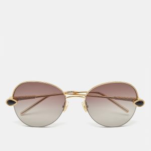 Boucheron Purple/Gold Tone Gradient BC0079S Aviator Sunglasses, Sunglasses - Luxury Closet catalog