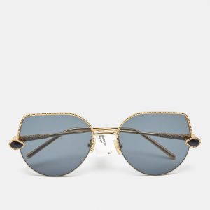 Boucheron Blue/Gold Tone Gradient BC0079S Aviator Sunglasses, Sunglasses - Luxury Closet catalog