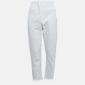 Brunello Cucinelli White Denim Raw Edge Detail Jeans S Waist  31", Jeans - Luxury Closet catalog