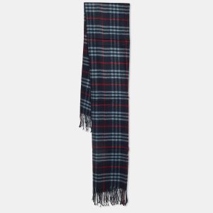 Burberry Black/Grey Vintage Castleford Check Lambwool Scarf, Scarves & Shawls - Luxury Closet catalog