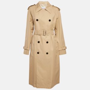 Burberry Flax Long Gabardine Trench Coat M, Coats & Jackets - Luxury Closet catalog