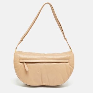 Burberry Beige Leather XL Olympia Shoulder Bag, Shoulder Bags - Luxury Closet catalog