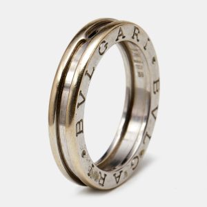 Bvlgari B.Zero1 1-Band 18k White Gold Ring Size 59, Rings - Luxury Closet catalog
