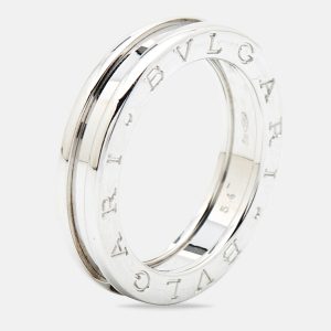 Bvlgari B.Zero1 18k White Gold 1-Band Ring Size 54, Rings - Luxury Closet catalog