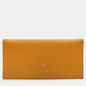 CH Carolina Herrera Yellow Embossed Leather Wallet, Wallets & Money Clips - Luxury Closet catalog
