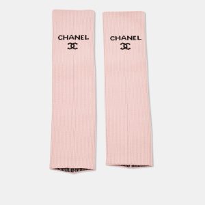 Chanel Pink CC Knit Leg Warmers, Luggage Accessories - Luxury Closet catalog