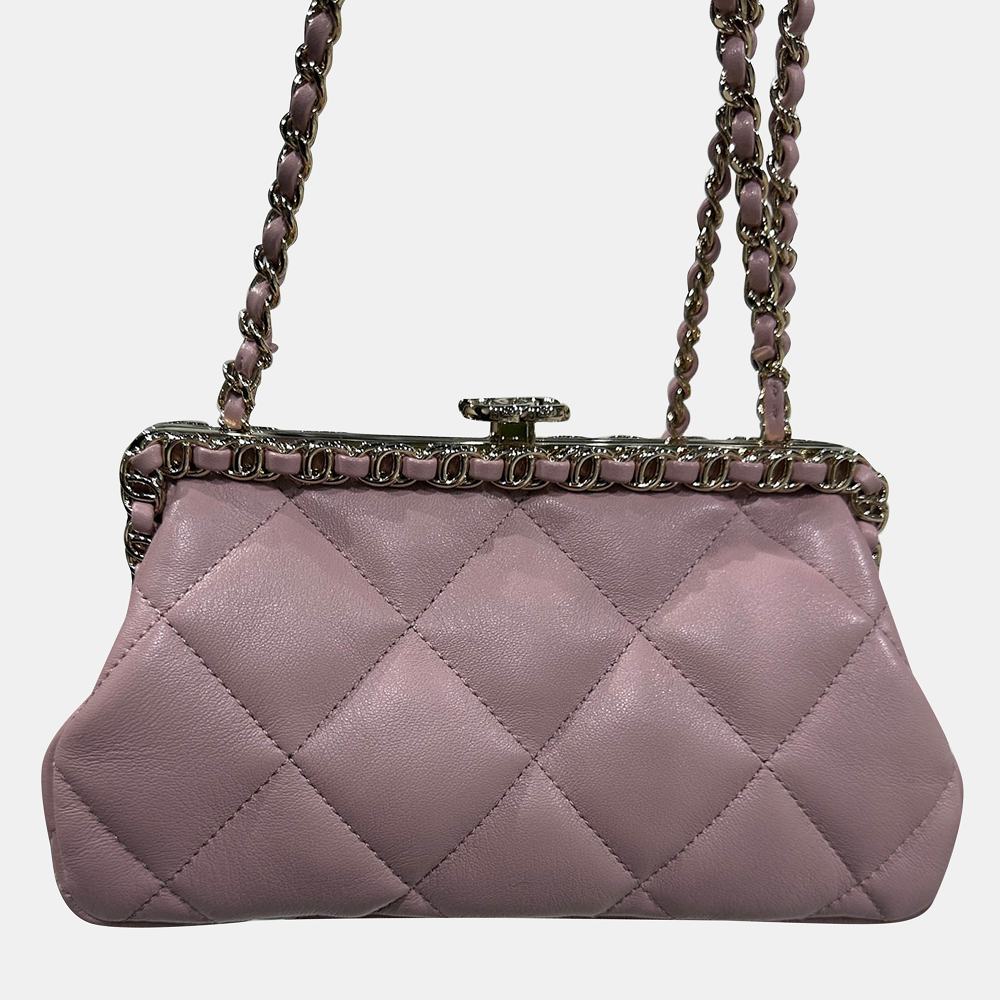 Chanel Pink Dinner Clutch Bag, Clutches & Special Occasion Bags - Luxury Closet