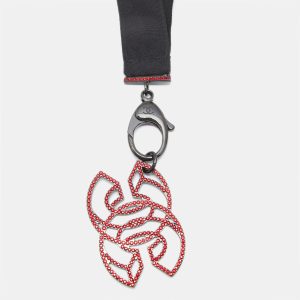 Chanel CC Crystal Embellished Black Ribbon Pendant Necklace, Jewelry - Luxury Closet