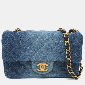 Chanel Blue Denim Matelasse Gradient Shoulder Bag, Shoulder Bags - Luxury Closet catalog