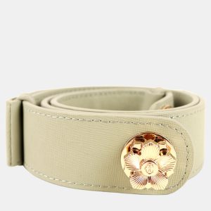 Charriol Light grey Leather  W-Belts, Belt Buckles - Luxury Closet