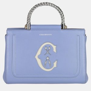 Charriol Esprit Leather MARIE OLGA Handbag, Tote Handbags - Luxury Closet