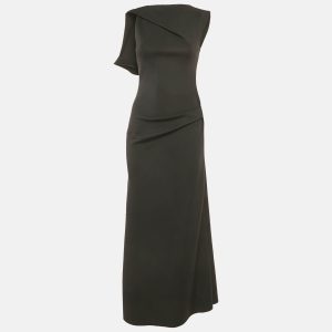 Chats By C.Dam Black Jersey Sleeveless Maxi Dress S, Dresses - Luxury Closet