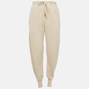 Chloe Beige Cashmere Knit Iconic Track Pants L, Clothing - Luxury Closet catalog