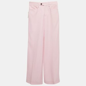 Chlo&eacute; Sweet Lilac Wool Straight Leg Trousers S, Clothing - Luxury Closet catalog