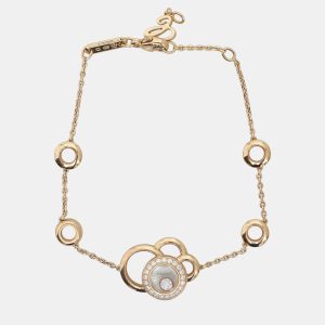 Chopard 18K Rose Gold and DiamondHappy Dreams Bracelet, Bracelets - Luxury Closet catalog