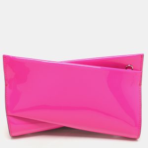Christian Louboutin Pink Patent Leather Loubitwist Clutch, Clutches & Special Occasion Bags - Luxury Closet catalog