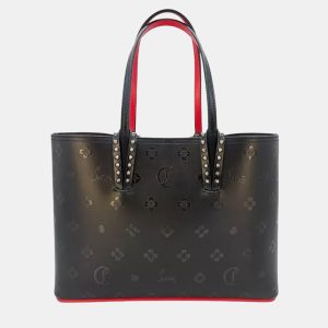 Christian Louboutin Cabata Black/Red Leather Tote Bag, Tote Handbags - Luxury Closet catalog