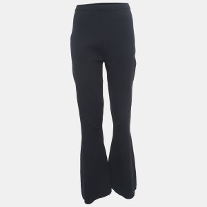 Dion Lee Black Knit Wide Leg Pants L, Clothing - Luxury Closet