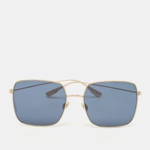 Dior Blue/Gold Tone Stellaire1 Square Sunglasses, Sunglasses - Luxury Closet catalog