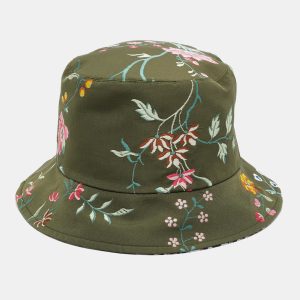 Christian Dior Green Teddy-d Dior Petites Fleurs Reversible Bucket Hat Size 57, Apparel & Accessories - Luxury Closet