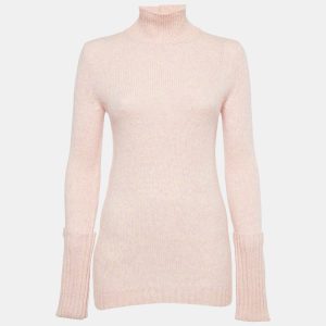 Christian Dior Pink Wool Knit Turtle Neck Sweater S, Sweaters & Cardigans - Luxury Closet catalog