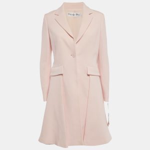 Dior Pink Wool Mid-Length Coat M, Coats & Jackets - Luxury Closet catalog